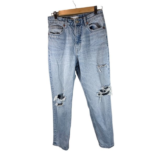 Zara Denim - Zara Distressed Mom Jeans Size 6